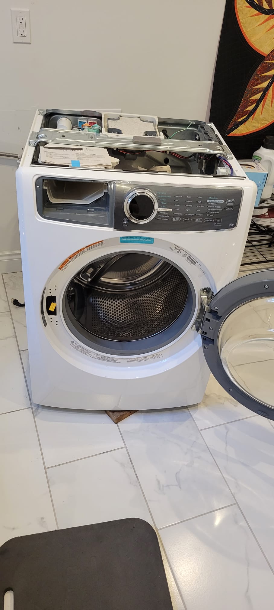 Front load washer