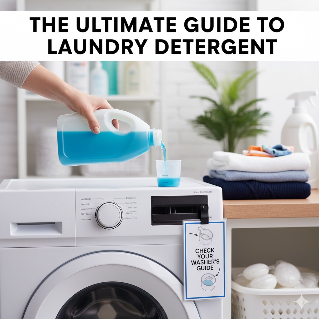 How Much Laundry Detergent to Use for Effective Cleaning and Washer ...