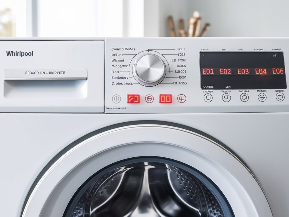 Whirlpool Washer Error Codes Troubleshooting Guide