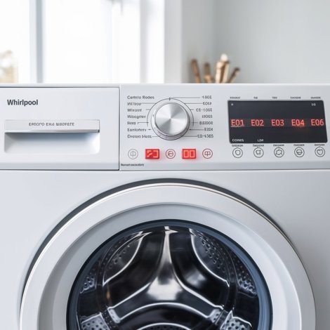 Whirlpool Washer Error Codes Troubleshooting Guide