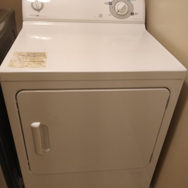 GE dryers cleaning