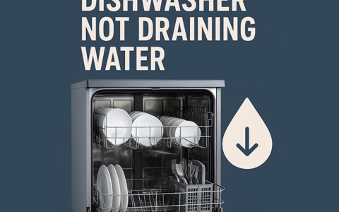 4 Tips for a Dishwasher Not Draining Water