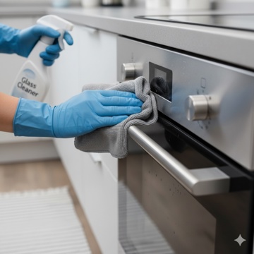How to Clean Oven Door Glass Inside and Out