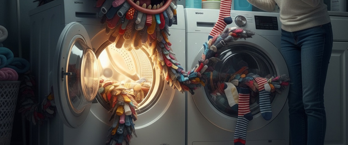 Missing Socks Theory Laundry Mystery
