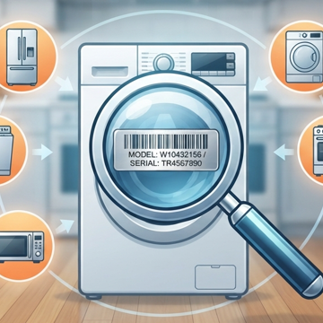 How to Find the Model Number on Any Home Appliance